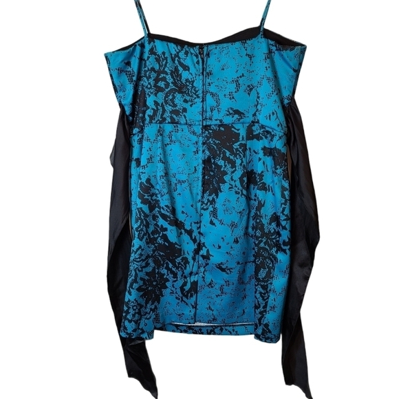 Jolie blue black semi-formal dress black  ribbon - Picture 5 of 12